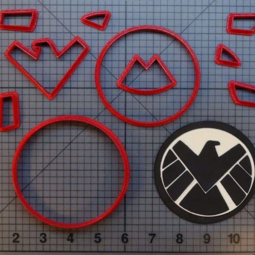 Marvel - Winter Soldier 266-B530 Cookie Cutter Set