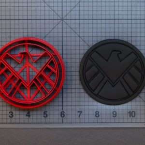 Marvel SHIELD Logo 266-B559 Cookie Cutter