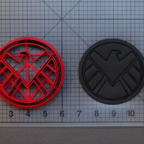 Marvel SHIELD Logo 266-B559 Cookie Cutter