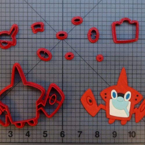 Pokemon - Rotom Dex 266-B571 Cookie Cutter Set