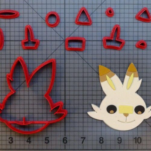 Pokemon - Scorbunny 266-B566 Cookie Cutter Set