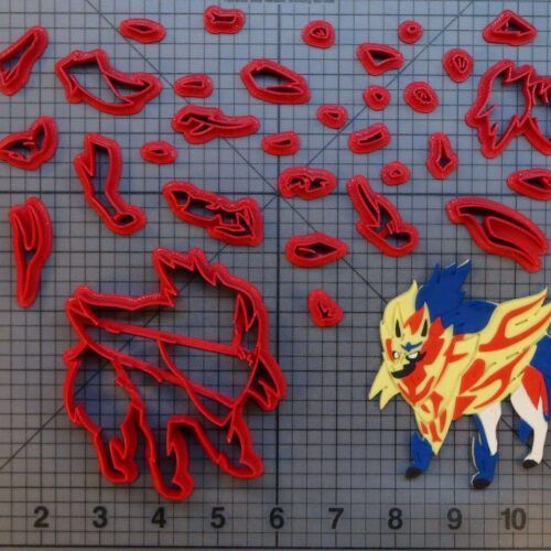 Pokemon - Zamazenta 266-B579 Cookie Cutter Set