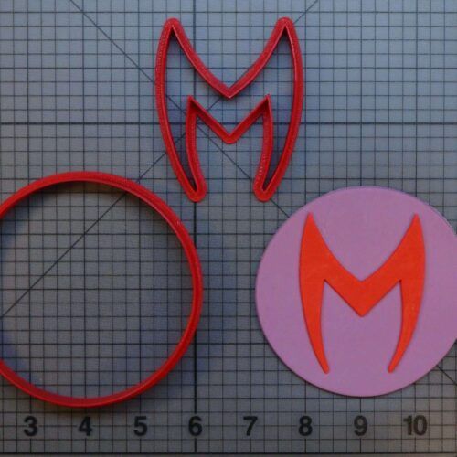 Scarlet Witch Logo 266-B536 Cookie Cutter Set