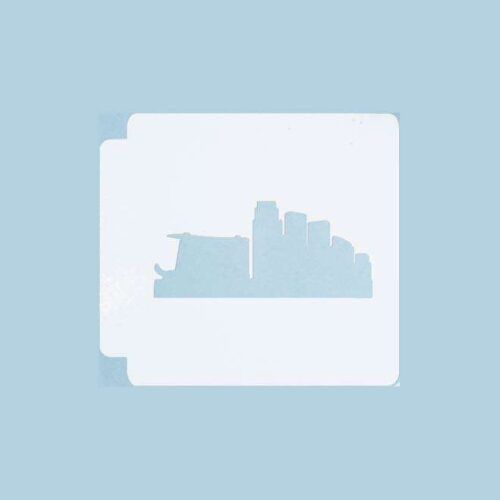 Singapore Skyline 783-B078 Stencil