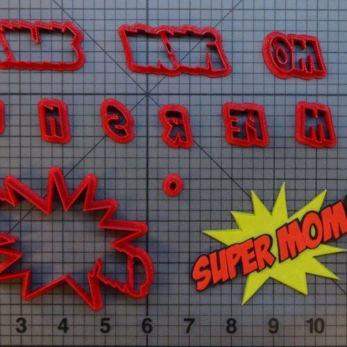 Super Mom 266-B533 Cookie Cutter Set