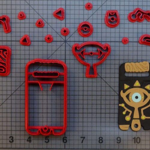 The Legend of Zelda - Sheikah Slate 266-B584 Cookie Cutter Set