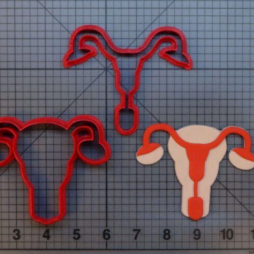 Uterus 266-B575 Cookie Cutter Set