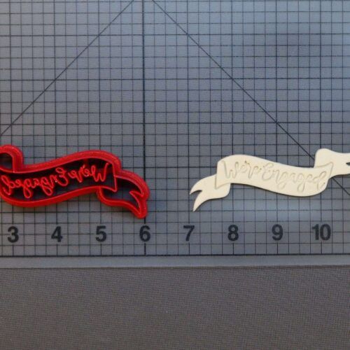 We're Engaged 266-B513 Cookie Cutter