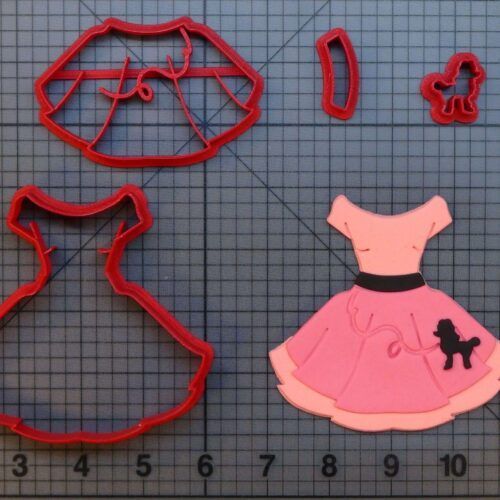 50s Dress 266-B767 Cookie Cutter Set