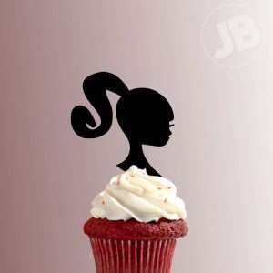 Barbie 228-185 Cupcake Topper