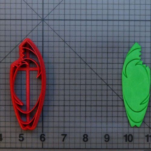 Bitten Surfboard 266-B742 Cookie Cutter