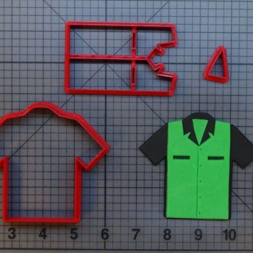 Bowling Shirt 266-B763 Cookie Cutter Set