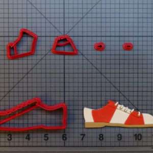 Bowling Shoe 266-B764 Cookie Cutter Set