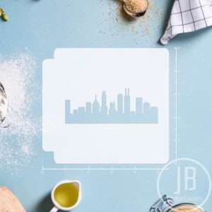 Chicago Skyline 783-B289 Stencil