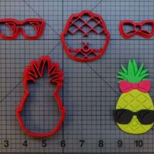 Cool Pineapple 266-B806 Cookie Cutter Set
