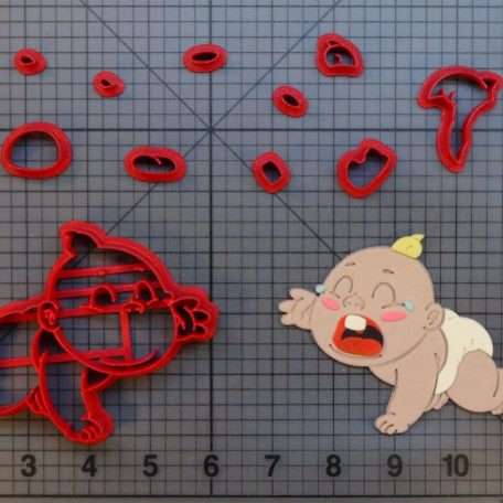 Crying Baby 266-B630 Cookie Cutter Set