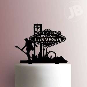 Elvis Welcome to Fabulous Las Vegas 225-743 Cake Topper
