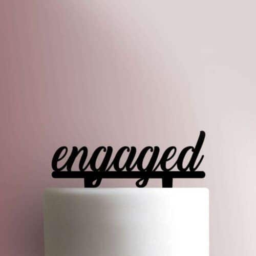 Engaged 225-758 Cake Topper