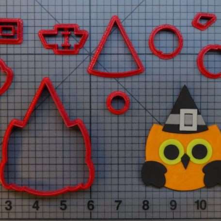 Halloween Owl 266-B810 Cookie Cutter Set