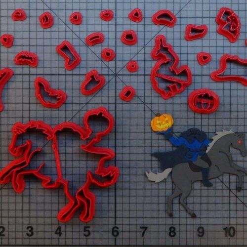 Headless Horseman 266-B784 Cookie Cutter Set