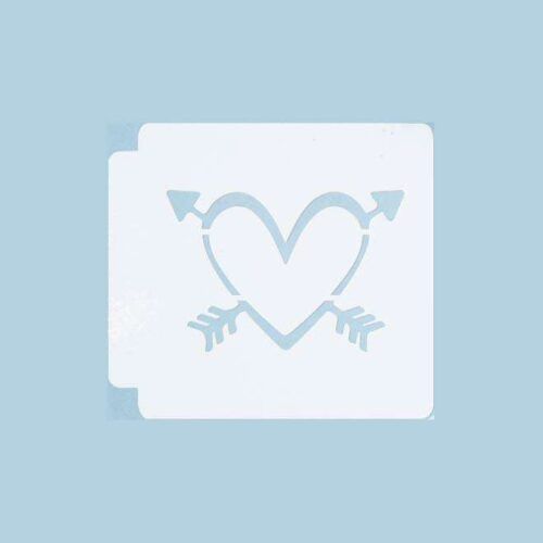 Heart Arrow 783-B302 Stencil