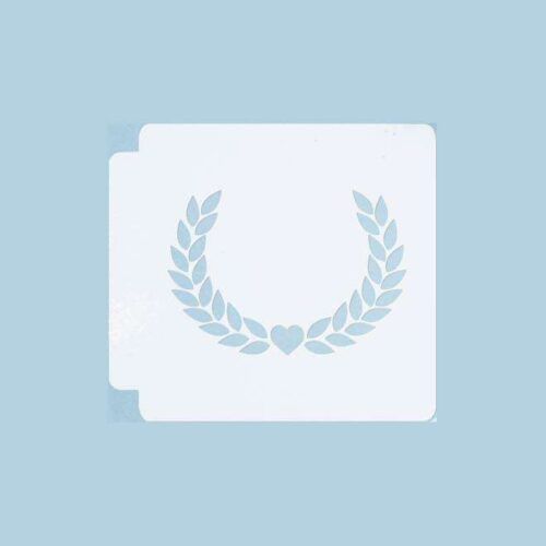 Heart Wreath 783-B353 Stencil