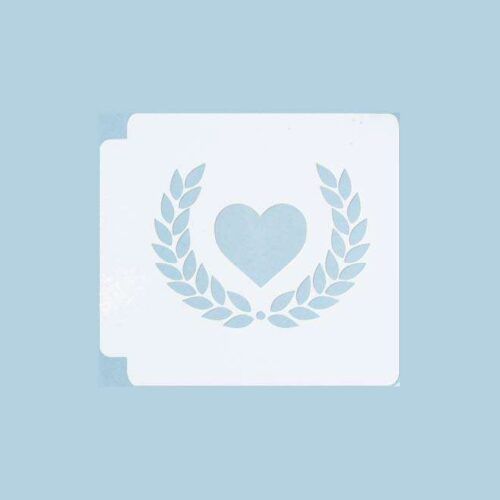 Heart Wreath 783-B354 Stencil