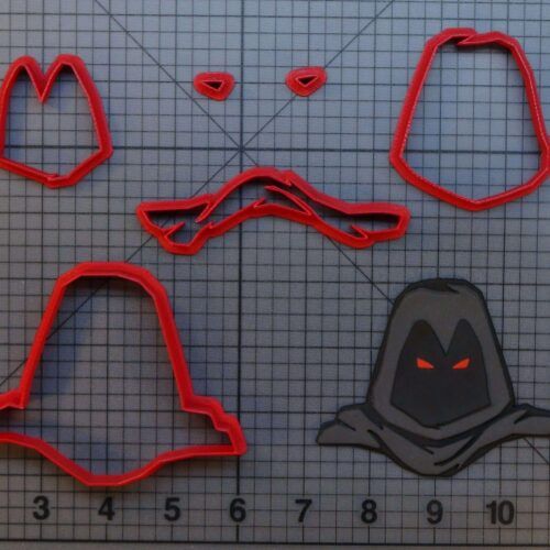 Hooded Man 266-B778 Cookie Cutter Set