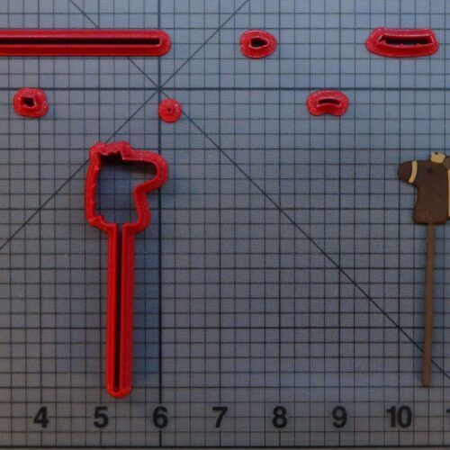 Horse Stick 266-B769 Cookie Cutter Set
