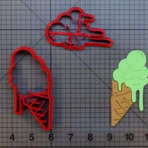 Ice Cream 266-B496 Cookie Cutter Set