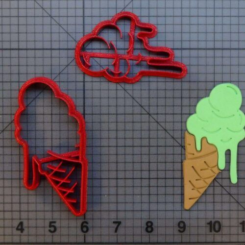 Ice Cream 266-B496 Cookie Cutter Set