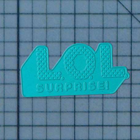 LOL Surprise Dolls - Logo 227-794 Cookie Cutter and Stamp