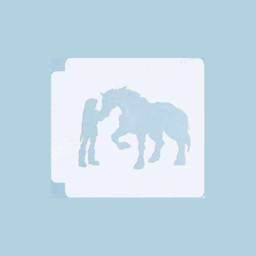 Legend of Zelda - Link and Epona 783-B393 Stencil