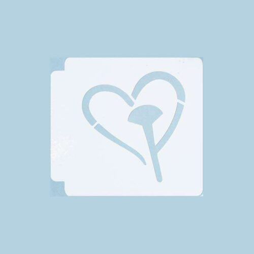Makeup Heart 783-B392 Stencil