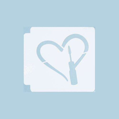 Mascara Heart 783-B394 Stencil