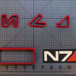 Mass Effect - N7 266-B627 Cookie Cutter Set