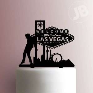 Michael Jackson Welcome to Fabulous Las Vegas 225-748 Cake Topper