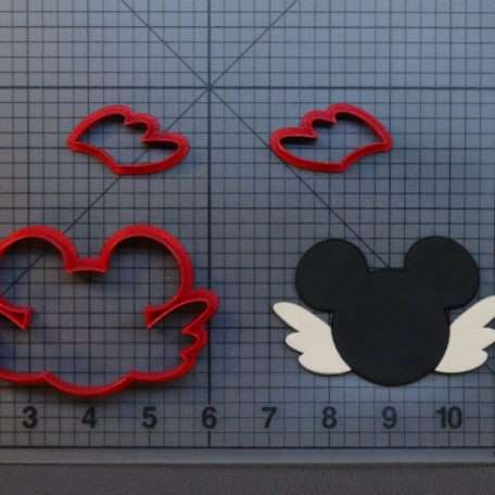 Mickey Mouse Angel 266-B755 Cookie Cutter Set
