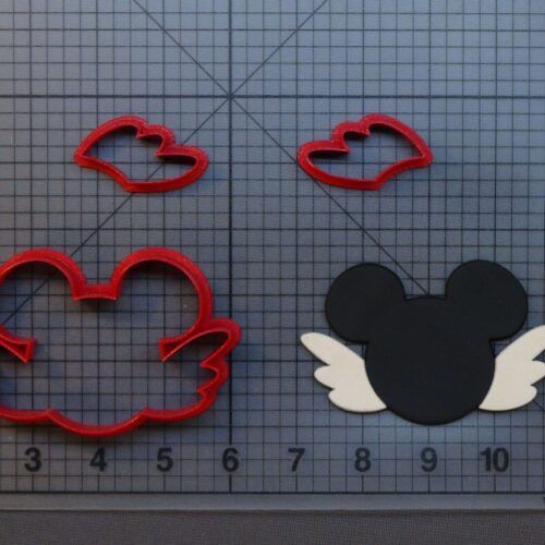 Mickey Mouse Angel 266-B755 Cookie Cutter Set