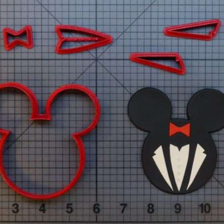 Mickey Mouse Groom 266-B757 Cookie Cutter Set