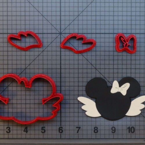Minnie Mouse Angel 266-B756 Cookie Cutter Set