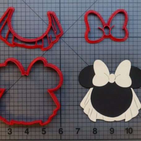 Minnie Mouse Bride 266-B758 Cookie Cutter Set