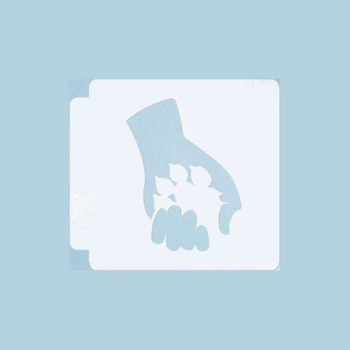 Paw Hand 783-B356 Stencil