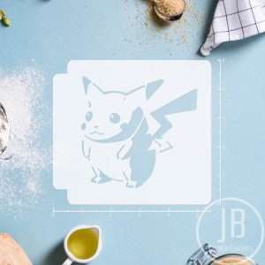 Retro Pikachu 783-B402 Stencil