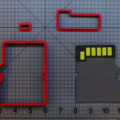 SD Card 266-B654 Cookie Cutter Set