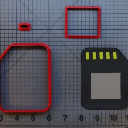 SD Card 266-B655 Cookie Cutter Set