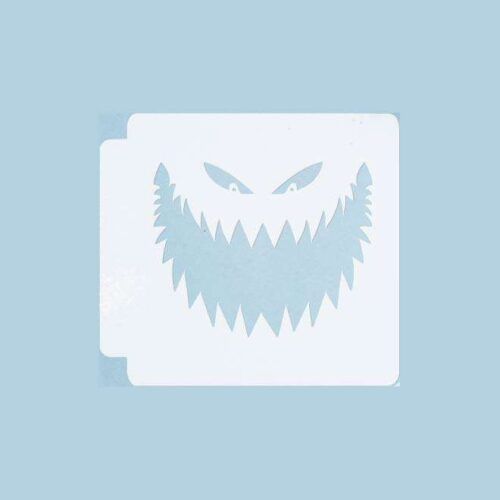 Scary Pumpkin Face 783-B411 Stencil
