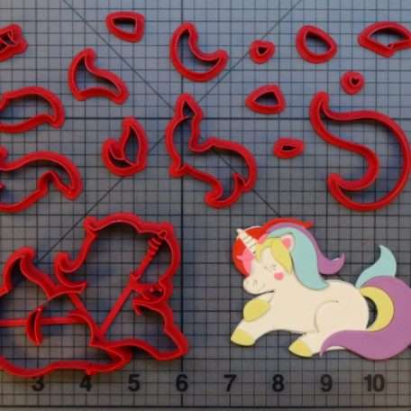 Sleepy Unicorn 266-B623 Cookie Cutter Set