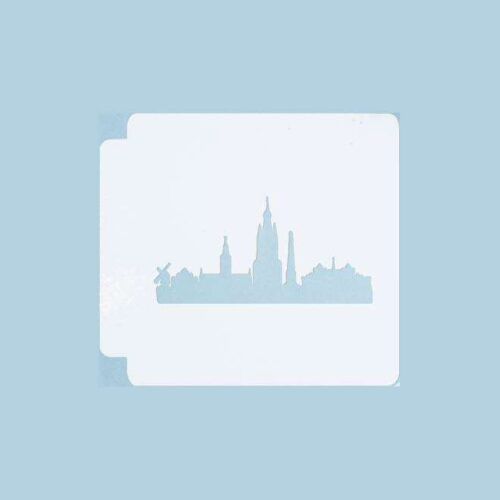 Stockholm Skyline 783-B074 Stencil