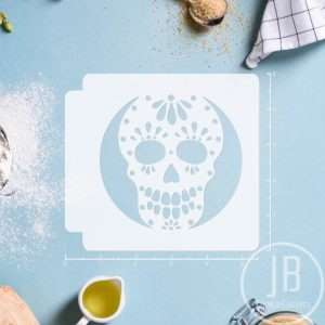 Sugar Skull 783-B398 Stencil